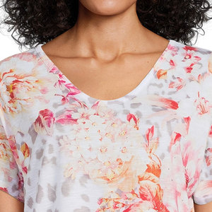 Women's Customized 100% Polyester Casual Sportswear T-Shirt New Arrival Winter Latest Design Breathable Quick Dry 300g Fabric - Product Image 4