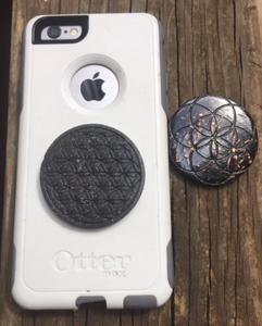 Autocollant de protection pour téléphone en agate de guérison, fait à la main, Feng Shui, par AL AQSA CRYSTAL & GEMS - Product Image 3