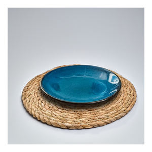 Material Natural de Vietnam, estilo rural redondo, agua de bambú, jacinto, algas marinas, respetuoso con el medio ambiente, Placemat-TP2030 reutilizable - Product Image 1