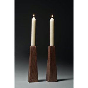 Porte-bougie en bois au design avantageux, support de bougie, décoration de table, accessoires, support de bougie décoratif de bureau à vendre - Product Image 3