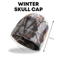 Novedades Gorro de Ciclismo de Forro Polar con Estampado de Camuflaje, Gorros de Invierno para Actividades al Aire Libre, Gorros Deportivos para Correr, Ciclismo, Esquí