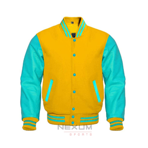2025 venta al por mayor logotipo personalizado bordado béisbol prendas de vestir mangas de cuero ropa de calle Lisa Letterman para hombres mujeres chaquetas universitarias - Product Image 6