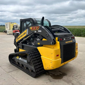 Livraison gratuite Nouveau chargeur sur chenilles New Holland C337 homologué CE EPA, hydraulique à haut débit, cabine HVAC, contrôle de la conduite, 244 heures - Product Image 3