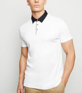 Camiseta de Hombre 2021, Estilo Moderno, Precio Económico, Personalizada, Blanca, de Algodón, Antiarrugas, Tejido Sólido, Corte Ajustado - Product Image 3