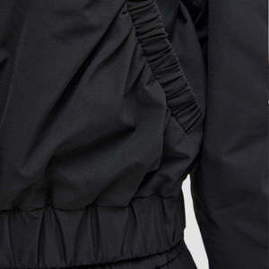 OEM Custom Elastic Waist Woven 100% Polyester <b>Athletic</b> Sports Women's Windbreaker Jacket Set for Autumn - Product Image 4