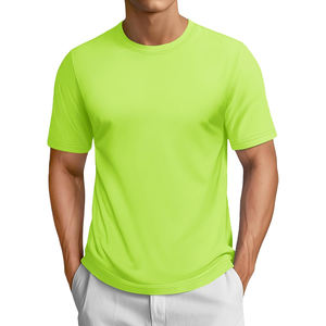 Camiseta unisex de algodón 100% de peso pesado Camiseta en blanco de color sólido para imprimir ropa de calle de gran tamaño, logotipo personalizado disponible - Product Image 4