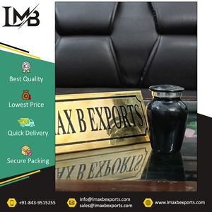 Urnas de cremación de recuerdo de aluminio para cenizas funerarias con acabado personalizado de diseño elegante al mejor precio del proveedor indio mejor listado - Product Image 2