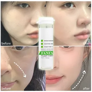 Eigenmarke Gesichtsmaske mit Blech feuchtigkeitsspendend beruhigend feine Linien verblassen pflanzenextraktierte Faser Biofilm-Gesichtsmaske
