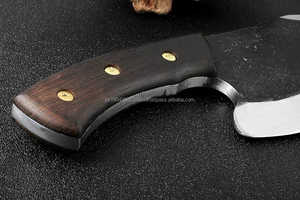 Couteau de cuisine en acier Damas le plus vendu avec manche en bois directement en usine - Product Image 3