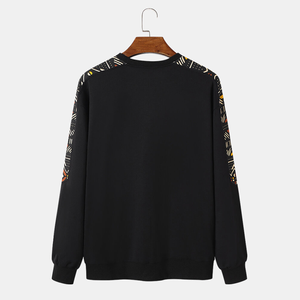 Vente en gros de sweatshirts personnalisés pour hommes manches longues confortables vêtements d'hiver de haute qualité multicolore nouveau design en relief 3D polaire - Product Image 2