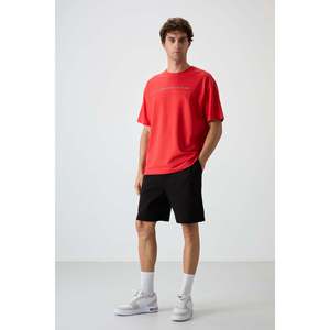 Fiesta Men's Oversize T-Shirt 100% Cotton <b>Jersey</b> Thick Textured & Printed-88371 - Product Image 4