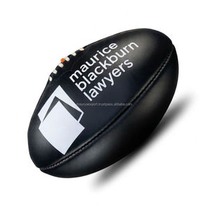 Mini ballon de football australien en mousse PVC / Mini ballons AFL / Ballon de football australien cousu à la main, personnalisable en marque et en couleur - Product Image 1