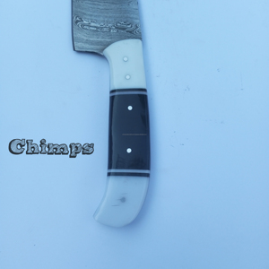 Couteaux de chef écologiques faits à la main en acier inoxydable, ensemble personnalisé avec manches en bois pour la cuisine - Product Image 3