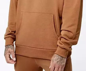 Sweatshirts à col ras du cou pour hommes personnalisés en hiver, coton polaire et polyester, couleurs unies, taille XS, motif d'impression 3D, concevez vos propres sweats à capuche - Product Image 4