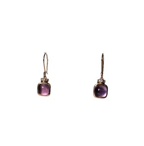 Pendientes de Plata S925 con Baño de Oro de 14K, Citrino Natural y Circonita Cúbica, Personalizables para Venta al por Menor, OEM, ODM, desde Tailandia - Product Image 1