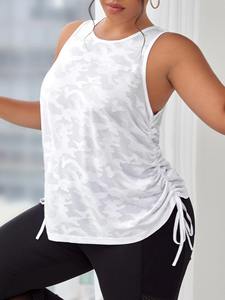 Camiseta sin mangas de algodón para mujer, camiseta informal de verano, camiseta suave transpirable, básica para todos los días - Product Image 2