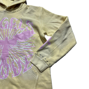 Sweat à capuche vintage en éponge française 100% coton de haute qualité pour hommes personnalisable en détresse acide hiver numérique - Product Image 3