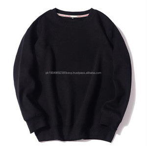 9.7 unisexe hommes femmes unisexe col rond pull-over OEMSolid décontracté col rond hommes sweat pull sweats à capuche - Product Image 6