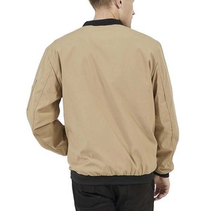 Nouvelle arrivée, service OEM, veste bomber pour homme personnalisée, imperméable, col montant, style automne, vêtements tendance, style streetwear, logo sur le devant - Product Image 6
