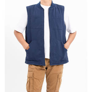 2026 New style Latest Design High Quality Canvas <b>Vest</b> For Men's Breathable Winter Solid Color Cotton <b>Slim</b> Fit Canvas <b>Vest</b> Men's - Product Image 3