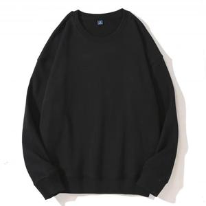 เสื้อฮู้ดแขนยาวคอกลมทรงหลวมสำหรับผู้ชายและผู้หญิงพิมพ์โลโก้เสื้อฮู้ดแขนยาวสำหรับฤดูใบไม้ผลิและฤดูใบไม้ร่วง - Product Image 2