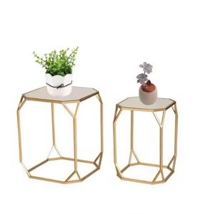 Table d'appoint ronde durable en métal, design minimaliste, idéale pour les maisons modernes, support OEM/ODM disponible tables basses tendance - Product Image 5