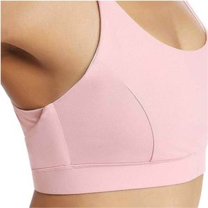 สปอร์ตบราสำหรับผู้หญิงน้ำหนักเบาระบายอากาศได้ดีบราออกกำลังกายผ้าสแปนเด็กซ์ซับในปรับแต่งได้แบบแห้งเร็ว - Product Image 4