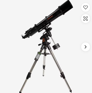 Telescopio Refractor Computarizado Imprescindible de 6 Pulgadas con Montura Ecuatorial, Óptica de Alto Contraste, 18V - Product Image 1