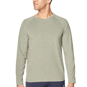 Camisetas de manga larga para hombre, ropa de gimnasio de calidad - Product Image 1