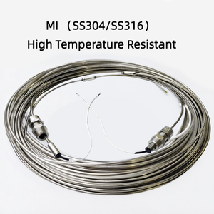 สายเคเบิลทำความร้อนหุ้มเกราะ Dirui MI รุ่น MI ซีรีส์ 0 ทำจากโลหะผสมสแตนเลส 825 สำหรับท่ออุตสาหกรรม - Product Image 1