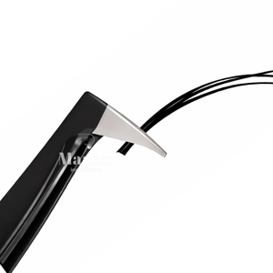 Juego Profesional de 3 Pinzas Duraderas para Extensión de Pestañas, Rectas y Curvas, Aplicador de Volumen, Kit de Acero Inoxidable - Product Image 2