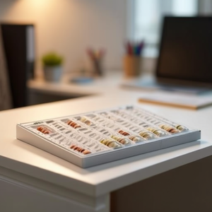 WEDO Kompakt Geldzhlbrett 33,3 X 3,1 X 18,3 cm EUR Desktop <b>Drawer</b> Organizer 1 Cent 2 Cent 5 Cent 10 Cent 20 Cent 50 Cent 1 - Product Image 3