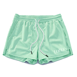 2025 nouveau short de course d'entraînement pour l'été pour les sports et le Fitness Nylon imprimé logo Shorts pour hommes maillot de bain à collectionner - Product Image 3