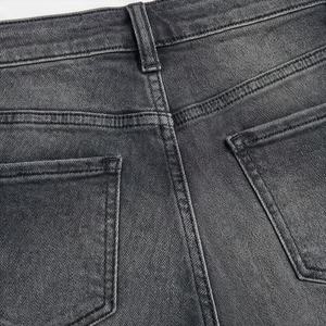 <b>Women's</b> Slim Fit Denim <b>Jeans</b> Trendy Streetwear Comfortable Casual Fashion Pants for Ladies Customized Color Modern Trousers - Product Image 5