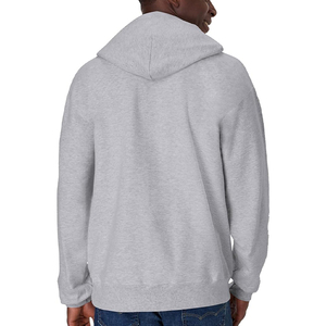Sudadera con capucha para hombre de gran tamaño 100% algodón con logotipo personalizado cuadrado de alta calidad - Product Image 5