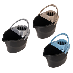 Secchio ovale con strizzatore 17L colori assortiti (Plastic 3034) - Product Image 1