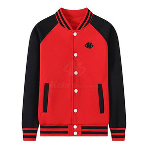 Vente en gros Veste Letterman pour hommes personnalisée Vêtements d'extérieur décontractés avec col montant disponible en tailles personnalisées - Product Image 1