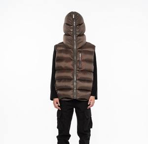 Wholesale Custom Men's Winter Jacket Custom Lightweight Puffer Gilet <b>Quilted</b> Vest Sleeveless OEM Service 2024 - Product Image 2