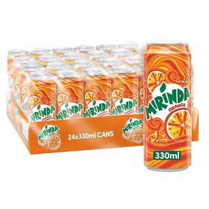 Mirinda Orange Sleek 330ml, Fruity and Delicious, Slim Can - Product Image 6