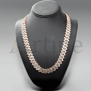 Collar de cadena Hip Hop de calidad superior para hombres con diseño helado - Product Image 1