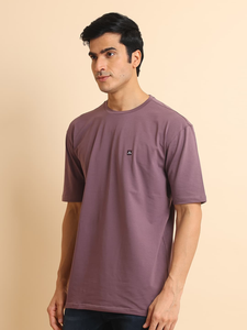 Haute qualité 100% coton hommes basique surdimensionné demi manches T-Shirt confortable tenue de tous les jours élégant décontracté imprimé motif cou - Product Image 4