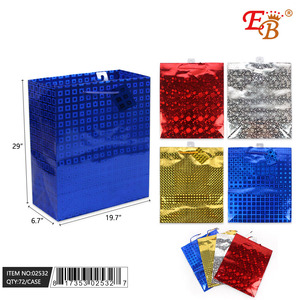 29 \ "X19.7 \" X6.7 \ "sacchetto regalo ologramma 72 pz/6DZ/CS per bomboniere - Product Image 1