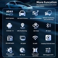 ZESTECH Universel 2K Android 13 Octa-Core 9/10 Pouces ZT-A86 CPU Autoradio GPS Navigation DVD Lecteur Stéréo Multimédia Audio