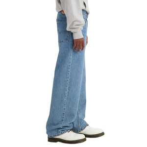 Fabricant de pantalons en jean pour hommes amples et personnalisés, jeans vintage délavés surdimensionnés, streetwear de haute qualité, jeans amples en denim - Product Image 6