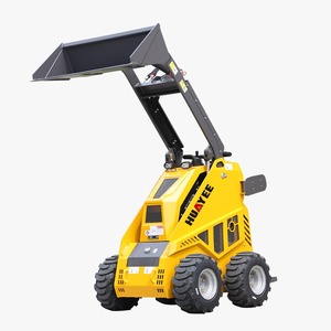 Compre la Minicargadora HUAYEE 4WD Amarilla, Tractor de Jardín Multifuncional con Ruedas - Product Image 1