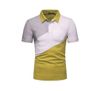T-shirt polo pour hommes Nouveau style Chemise d'équipe à manches courtes Design personnalisé avec motif imprimé en tissu de golf respirant de haute qualité - Product Image 6