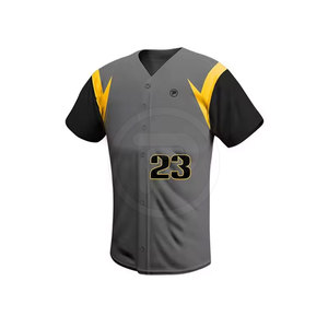 Uniforme de baseball respirant de haute qualité avec ensembles personnalisables grandes tailles, couleurs variées et séchage rapide, en vente - Product Image 2