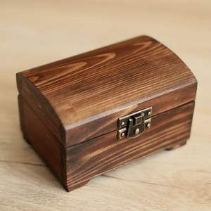 Customized Rectangular Wooden Gift <b>Boxes</b> <b>with</b> Fitted <b>Lid</b> - Available in <b>Small</b> and Large Sizes for Crafts and Gifts - Product Image 5