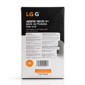 Panneau solaire noir LG 405W NeON H+ - Palette de 25 panneaux monocristallins HJT haute efficacité - Product Image 2