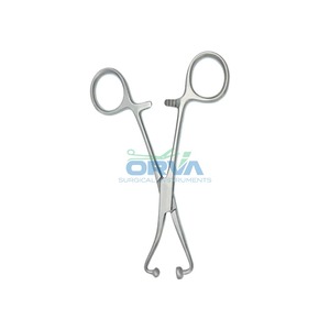 Pince à serviette Backhaus 14 cm en acier inoxydable certifiée CE, équipement médical de haute qualité, instrument chirurgical de classe I - Product Image 3